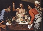 The meal in Emmaus CAVAROZZI, Bartolomeo